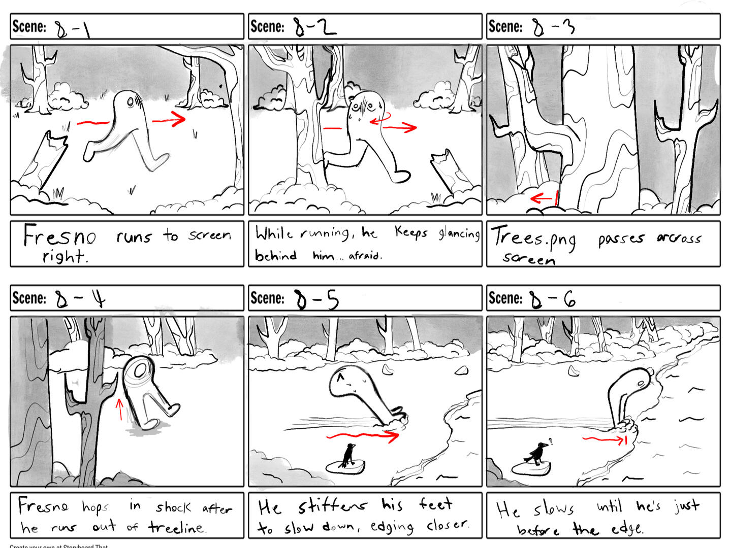 Shot 8 Storyboard
